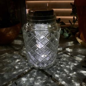 Solar light lantern - sparkle outdoor accent